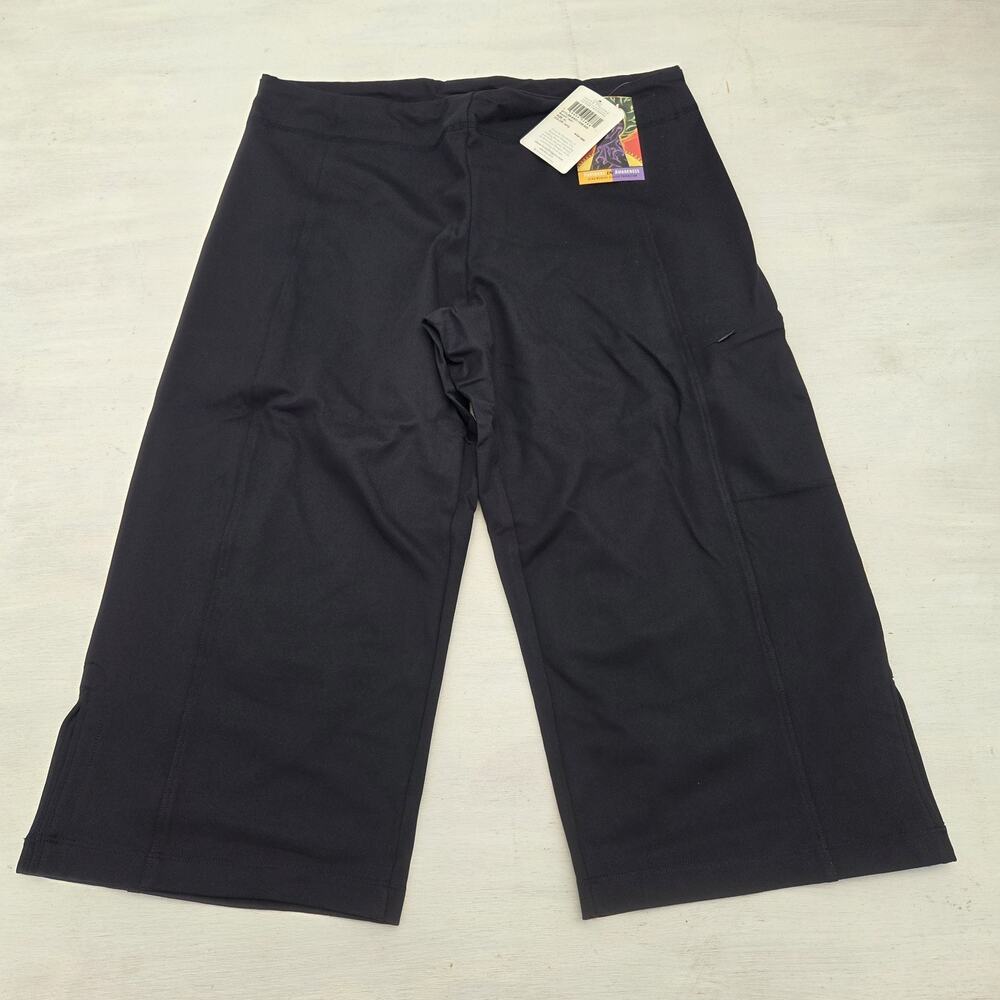 Stonewear Designs Women Navy Blue Active Pants XL Capris EUC